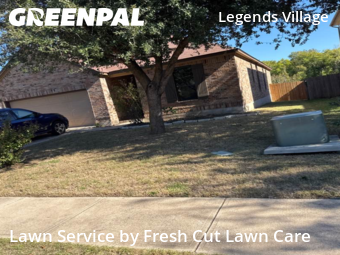 Lawn Management in Round Rock, 78665, Yard Cutting by Fresh Cut Lawn Care , work completed in Nov , 2025