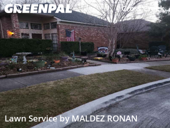 Lawn Cuttingin Plano,75025,Lawn Mowing Service by MALDEZ RONAN, work completed in Feb , 2026