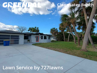 Grass Cut nearby Clearwater Beach, FL, 