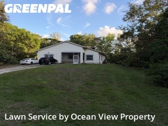 Lawn mowed in West Palm Beach, 33411