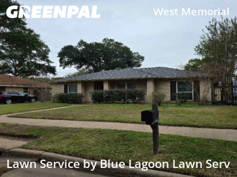 Lawn Mowing Servicein Katy,77450,Lawn Cutting by Blue Lagoon Lawn Serv, work completed in Dec , 2025