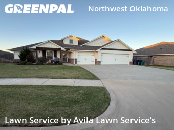 Grass Cuttingin Yukon,73099,Lawn Mowing Service by Avila Lawn Service’s, work completed in Dec , 2025