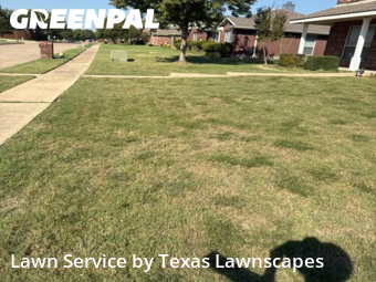 Yard Cutting in Murphy, 75094, Yard Grooming by Texas Lawnscapes, work completed in Oct , 2025