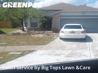 Lawn mowed in University, 32817