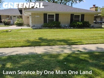 Lawn mowed in South Holland, 60473