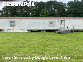 Front Yard Mowing in Rocky Mount, 27803, Yard Care by Doug's Lawn Care, work completed in Oct , 2025