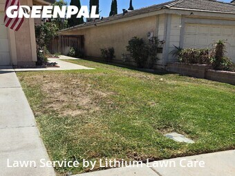 Lawn mowing work completed in Colton, CA