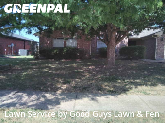 Lawn Mowing Servicein Burleson,76028,Lawn Care by Good Guys Lawn & Fen, work completed in Feb , 2026