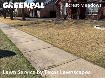 Lawn mowed in Frisco, 75035