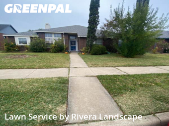 Yard Cuttingin The Colony,75056,Lawn Cutting by Rivera Landscape , work completed in Dec , 2025