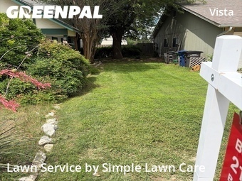 Grass Cuttingin San Antonio,78247,Lawn Care Service by Simple Lawn Care, work completed in Jun , 2026