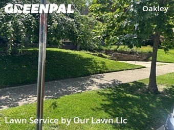 Lawn mowed in Cincinnati, 45209