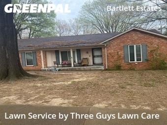 Lawn mowed in Bartlett, 38134