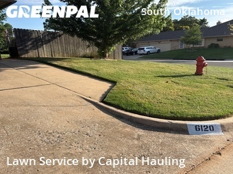 Grass Cutin Oklahoma City,73162,Yard Cutting by Capital Hauling, work completed in Jun , 2026