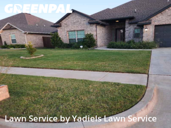 Yard Cuttingin Norman,73071,Lawn Mowing by Yadiels Lawn Service, work completed in Dec , 2025