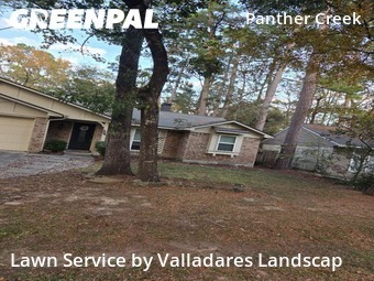 Lawn Servicein Spring,77381,Lawn Maintenance by Valladares Landscap, work completed in Feb , 2026