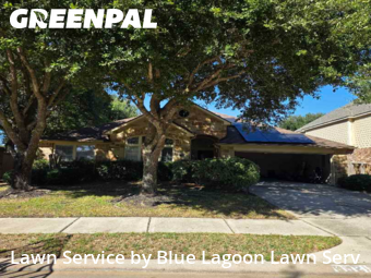 Lawn Mowingin Katy,77494,Lawn Mowing by Blue Lagoon Lawn Serv, work completed in Nov , 2025