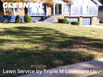 Front Yard Mowing in Kansas City, 64133, Yard Care by Triple M Lawncare Llc, work completed in Nov , 2025