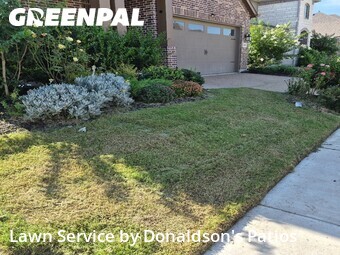 Lawn mowed in Saint Paul, 75098