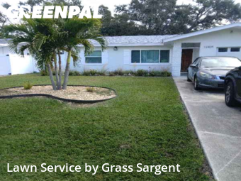 Lawn Mowingin Largo,33774,Lawn Maintenance by Grass Sargent, work completed in Jan , 2026