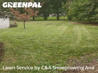 Lawn Care Servicein Arlington Heights,60004,Grass Cutting by C&A Snowplowing And , work completed in Dec , 2025