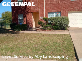 Lawn Cuttingin Wylie,75098,Grass Cutting by Aby Landscaping, work completed in Nov , 2025