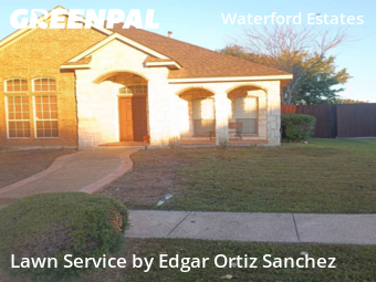 Yard Cuttingin Garland,75043,Lawn Care by Edgar Ortiz Sanchez, work completed in Nov , 2025