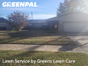Yard Cutting in Broken Arrow, 74012, Lawn Work by Greens Lawn Care, work completed in Nov , 2025