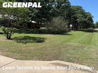 Lawn Cuttingin Burleson,76028,Lawn Cut by Name Your Price Lawn, work completed in Jun , 2026