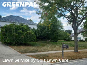 Lawn Servicein Naperville,60564,Yard Mowing by Goiz Lawn Care, work completed in Nov , 2025