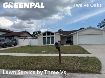 Lawn Mowing Servicein Tampa,33634,Lawn Maintenance by Three Vs , work completed in Jun , 2026