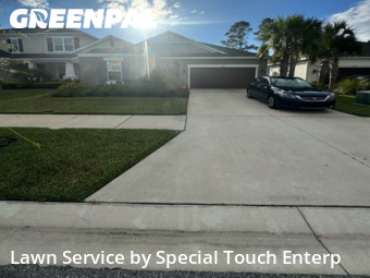 Lawn Mowin Palm Harbor,34683,Lawn Care Service by Special Touch Enterp, work completed in Dec , 2025