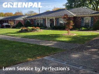 Lawn Upkeep in Louisville, 40241, Mowing Services by Perfection's, work completed in Nov , 2025