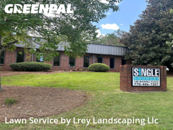 Grass Cuttingin Roswell,30076,Lawn Maintenance by Lrey Landscaping Llc, work completed in Nov , 2025