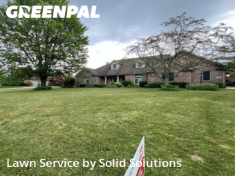 Lawn Management in Kokomo, 46902, Yard Cutting by Solid Solutions , work completed in Oct , 2025
