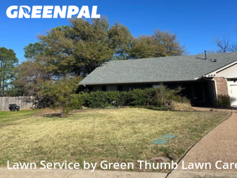 Lawn Cutin Lewisville,75057,Grass Cutting by Green Thumb Lawn Care, work completed in Feb , 2026