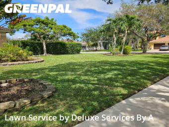 Yard Cutting in Parkland, 33076, Landscaping Maintenance by Deluxe Services By A, work completed in Dec , 2025