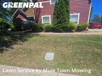 Yard Cuttingin Murfreesboro,37128,Grass Cutting by Mule Town Mowing , work completed in Jun , 2026