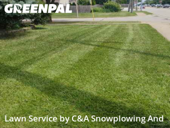 Yard Cuttingin Arlington Heights,60004,Lawn Care by C&A Snowplowing And , work completed in Dec , 2025