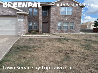 Lawn Servicein Arlington,76002,Lawn Mowing by Top Lawn Carr, work completed in Dec , 2025