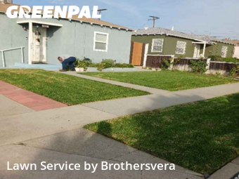 Work completed by grass-trimming-service-in-Compton-CA