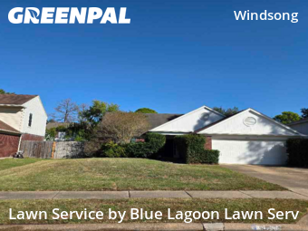 Lawn Cutin Houston,77084,Lawn Mowing by Blue Lagoon Lawn Serv, work completed in Dec , 2025