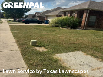 Grass Cuttingin Wylie,75098,Lawn Cut by Texas Lawnscapes, work completed in Nov , 2025