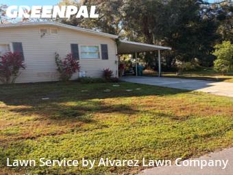 Yard Cuttingin Winter Springs,32708,Lawn Service by Alvarez Lawn Company, work completed in Dec , 2025