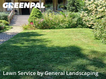 Lawn Cutin Evanston,60201,Yard Mowing by General Landscaping , work completed in Nov , 2025