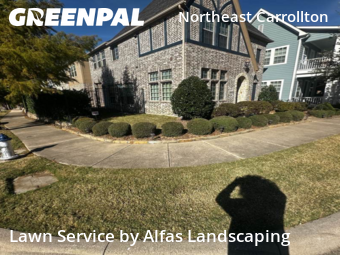 Lawn Services in Carrollton, 75010, Yard Management by Alfas Landscaping, work completed in Nov , 2025