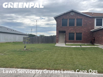 Grass Cutin Seguin,78155,Lawn Maintenance by Grutas Lawn Care Ogs, work completed in Dec , 2025