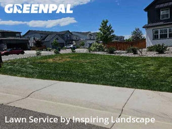 Lawn Cutin Castle Pines,80108,Lawn Cut by Inspiring Landscape, work completed in Nov , 2025