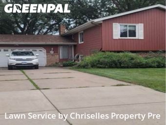 Backyard Mowing in Brooklyn Park, 55443, Lawn Services by Chriselles Property Pre, work completed in Nov , 2025