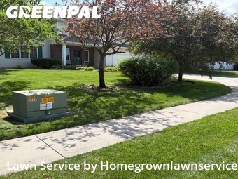 Lawn mowed in Ames, 50014